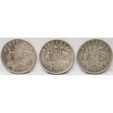 AUSTRALIA 1925 - 1959 . SIXPENCE . EXTREMELY COLLECTABLE